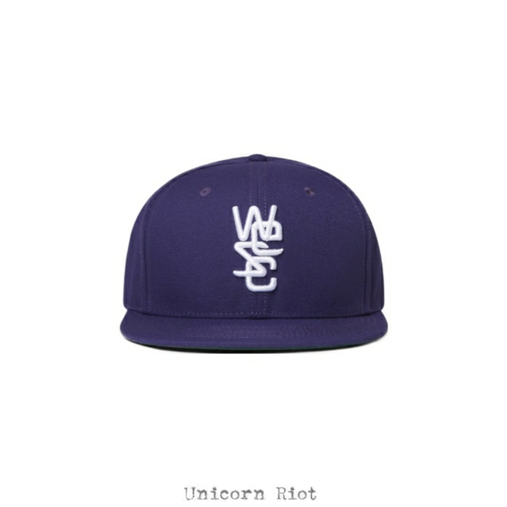 WESC Logo Hat - Purple
